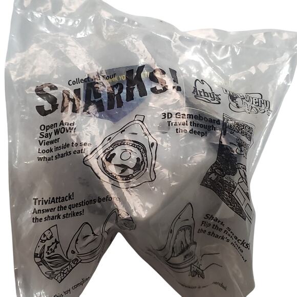 2001 Arby' Discovery Kids Shark Toy New in Package - Picture 1 of 2